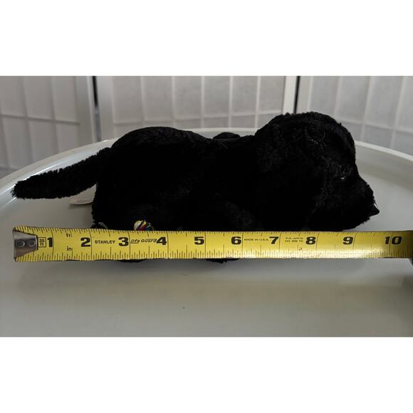 Ganz Webkinz Black Lab Plush Stuffed Animal Toy Dog Puppy EUC - Picture 9 of 9